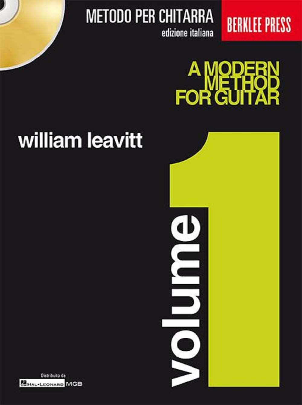 metodo a modern method for guitar - vol 1
(libro+cd)